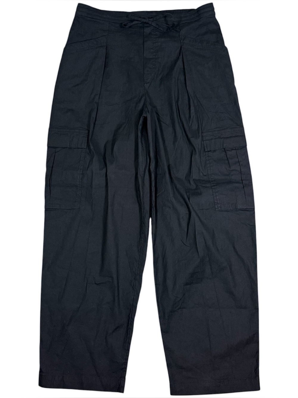 Athleta NWOT Paradise Straight Linen Blend Baggy Cargo Pants Utility Gorpcore M